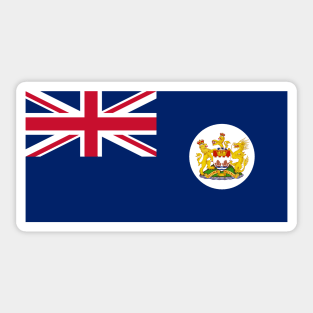 The Last British Colonial Flag of Hong Kong - Free Hong Kong Sticker